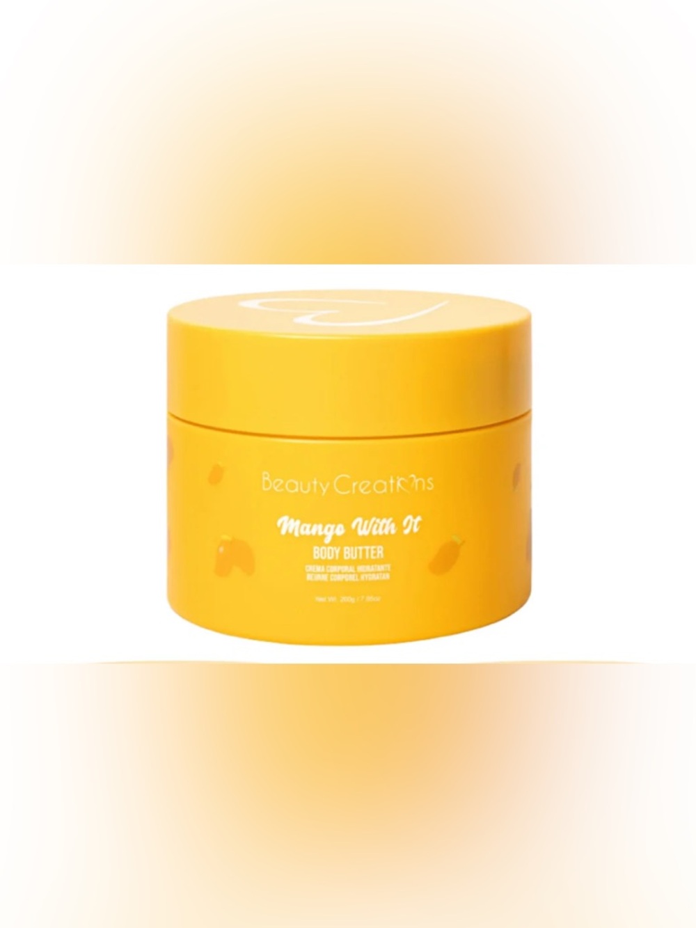 Beauty Creations Mango With It Body Butter